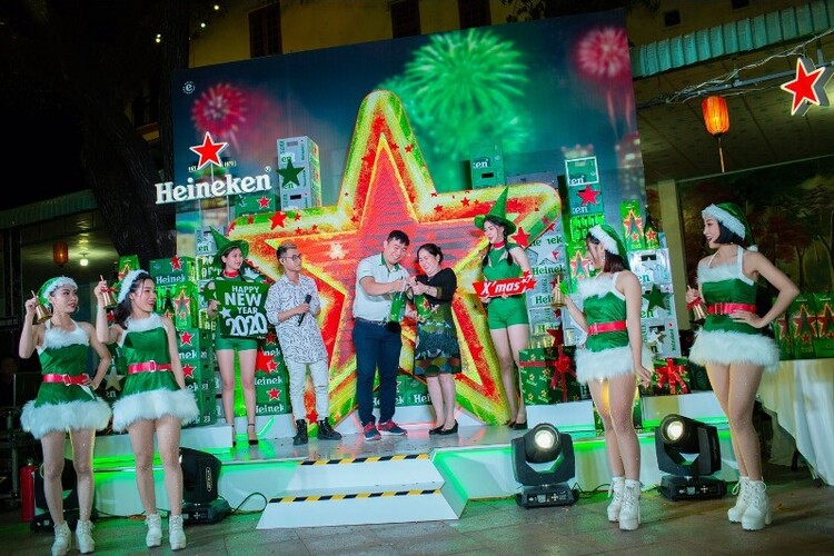 Hoạt động brand activation của Heineken