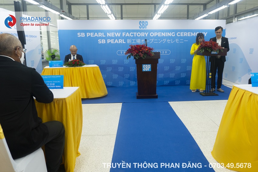 Lễ khai trương nhà máy mới SB Ngọc Trai