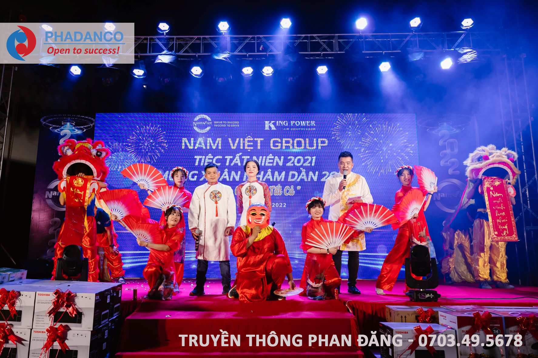 Chương trình nghệ thuật Gala tiệc tất niên cho Nam Việt Group