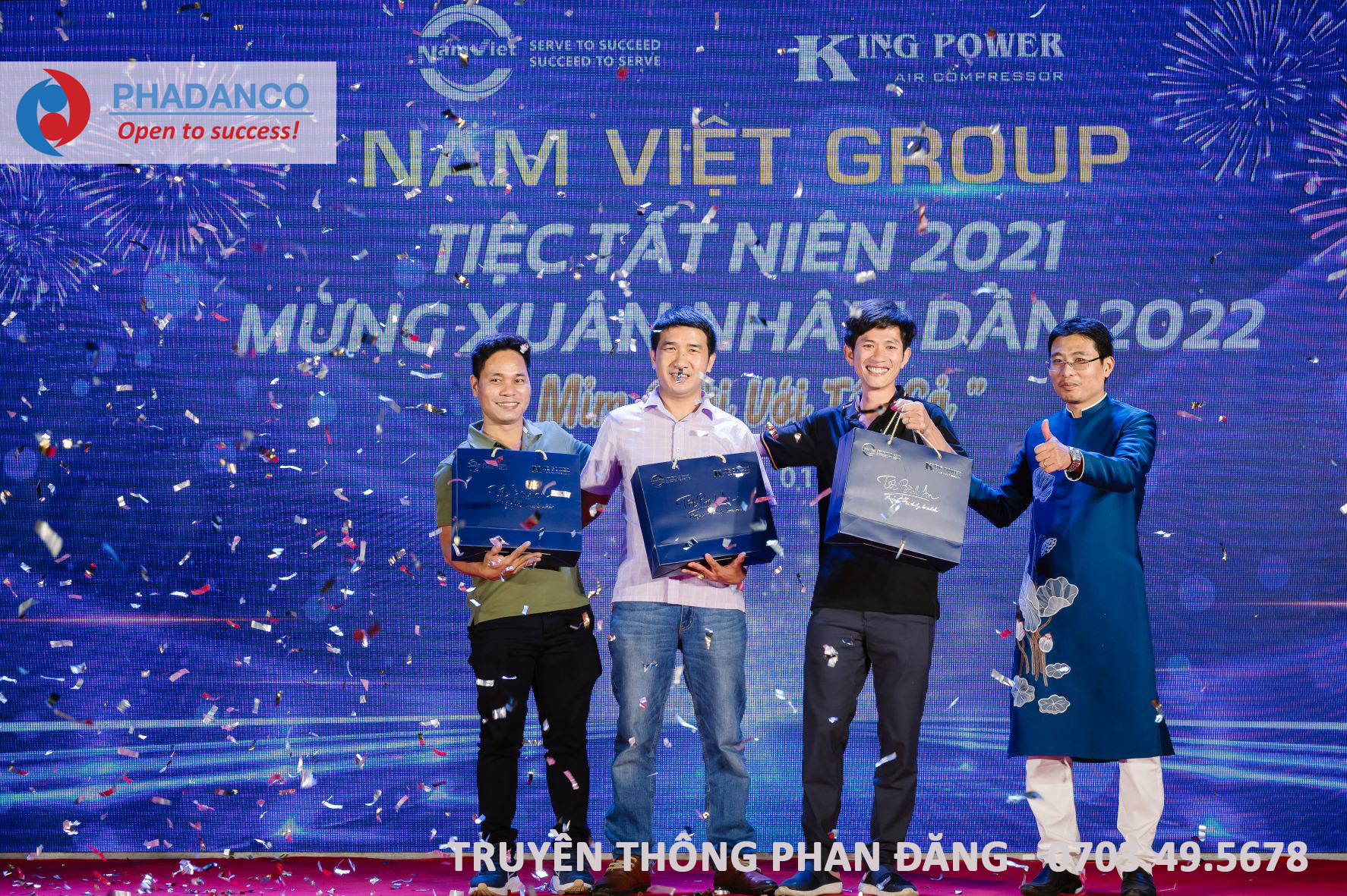 Gala tiệc tất niên công ty Nam Việt Group
