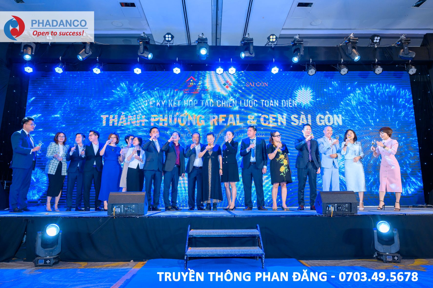 Lễ ký kết hợp tác giữa Thành Phương Real và Cen Sài Gòn