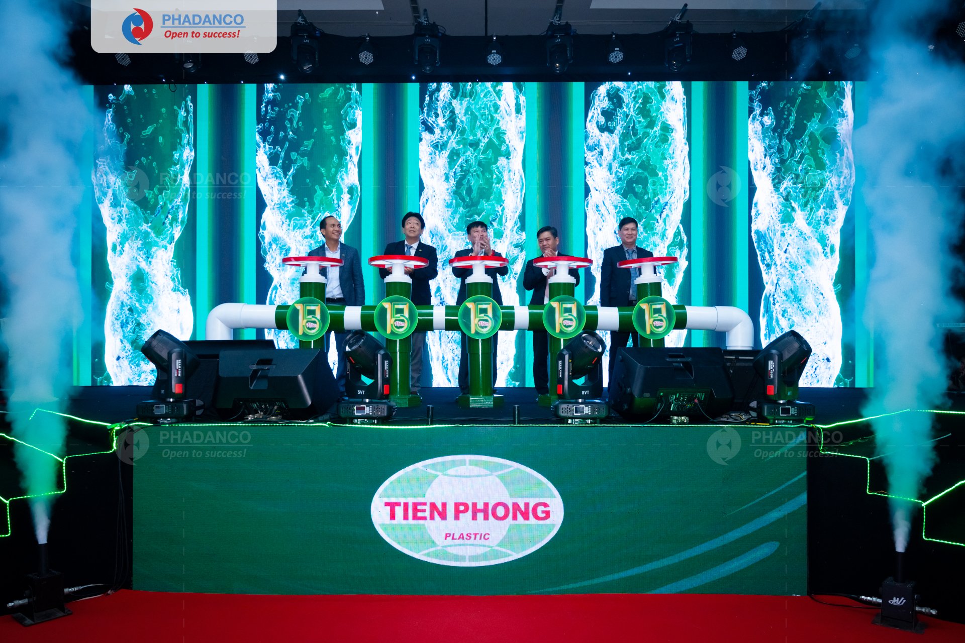 Truyền thông Phan Đăng Tổ chức thành lập lễ kỷ niệm 15 năm thành lập Tiền Phong Nam