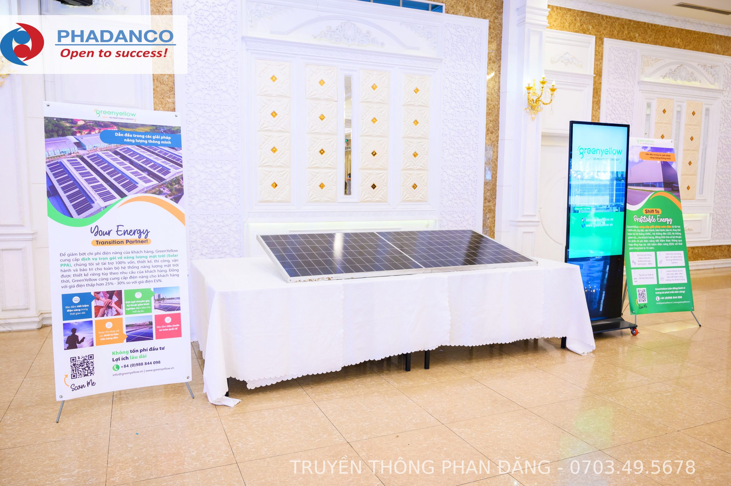 KHU TRƯNG BÀY CÁC SẢN PHẨM TIẾT KIỆM NĂNG LƯỢNG