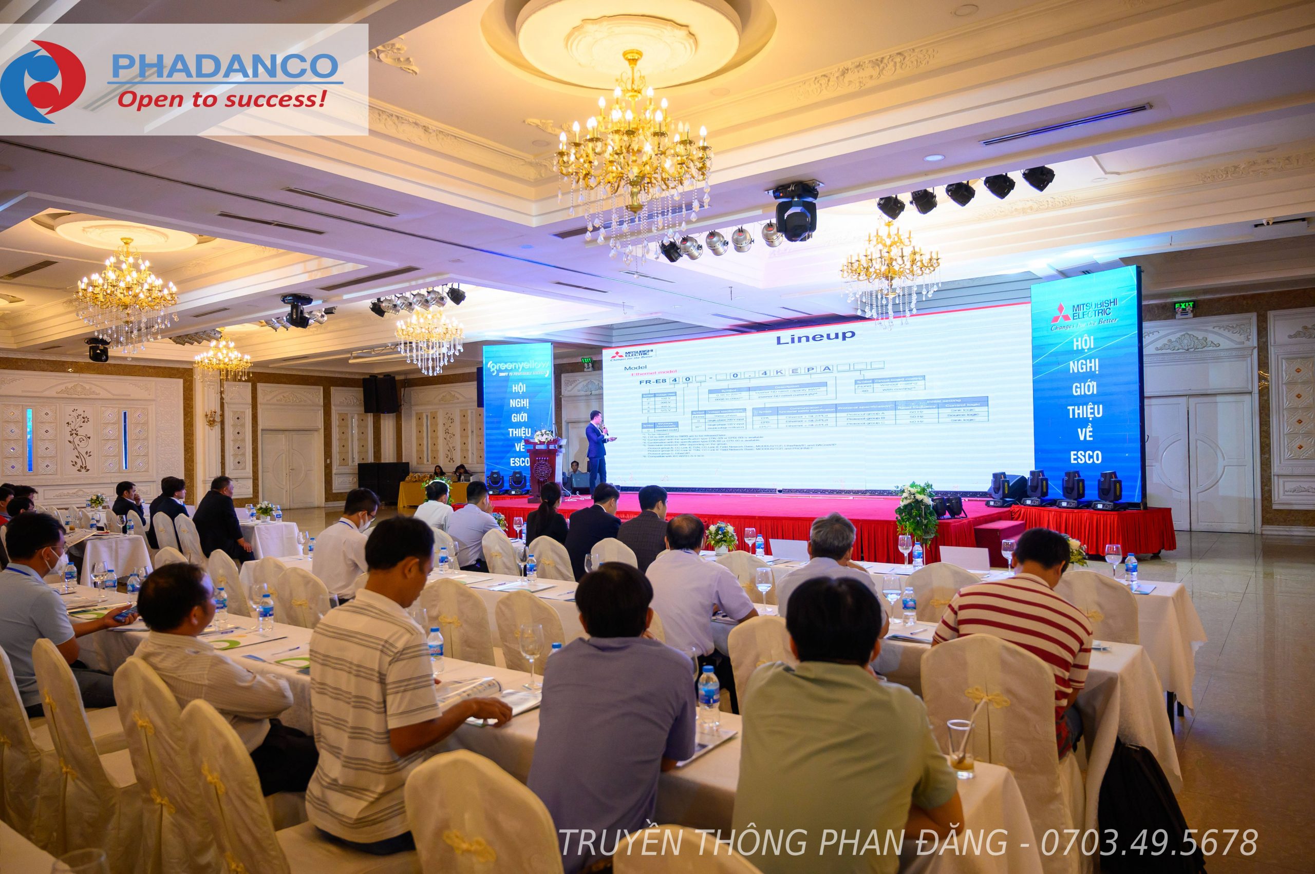 Không gian sự kiện giới thiệu sự kiện mô hình ESCO