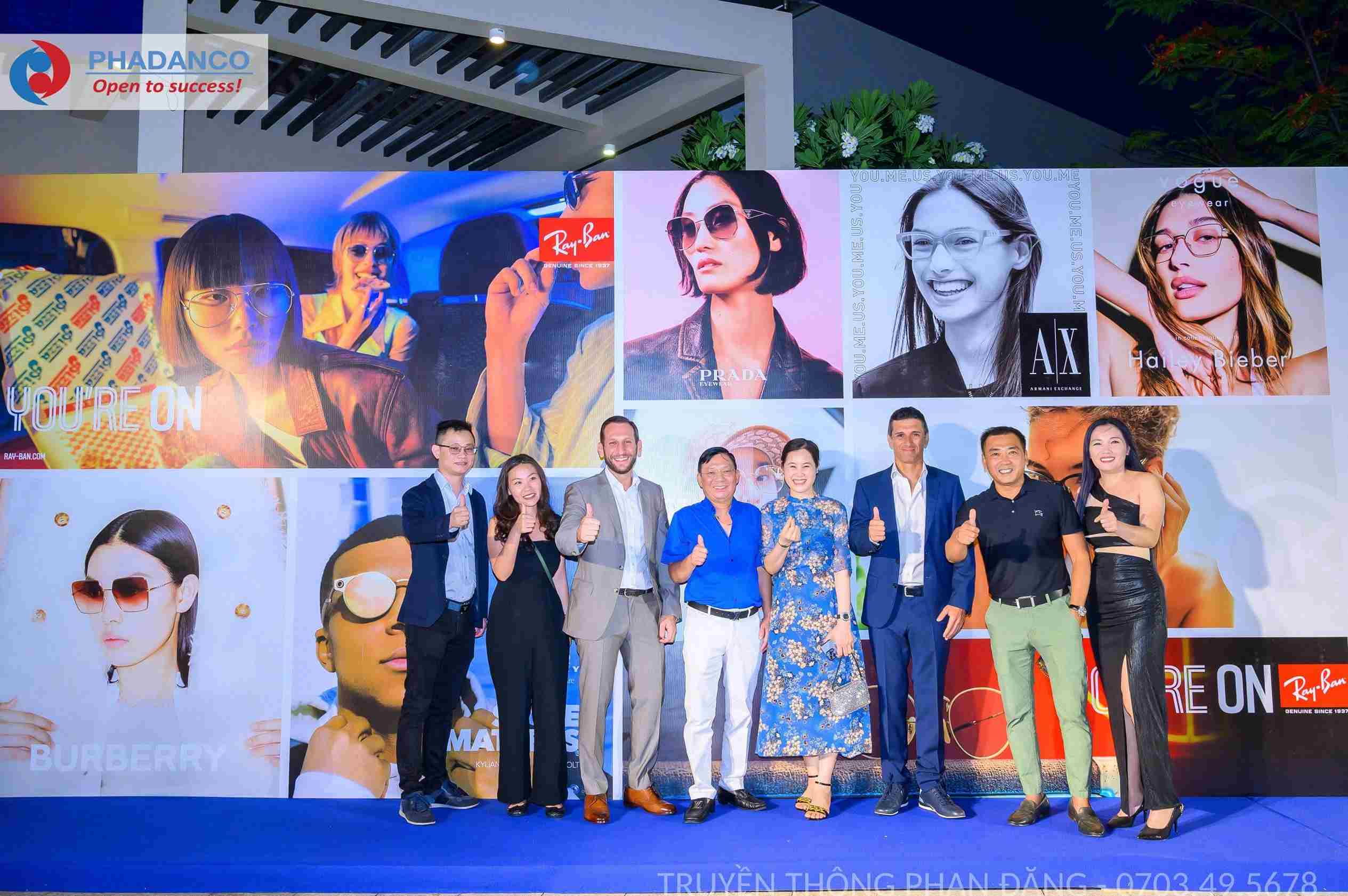 Lễ ra mắt thương hiệu Luxottica tại Việt Nam