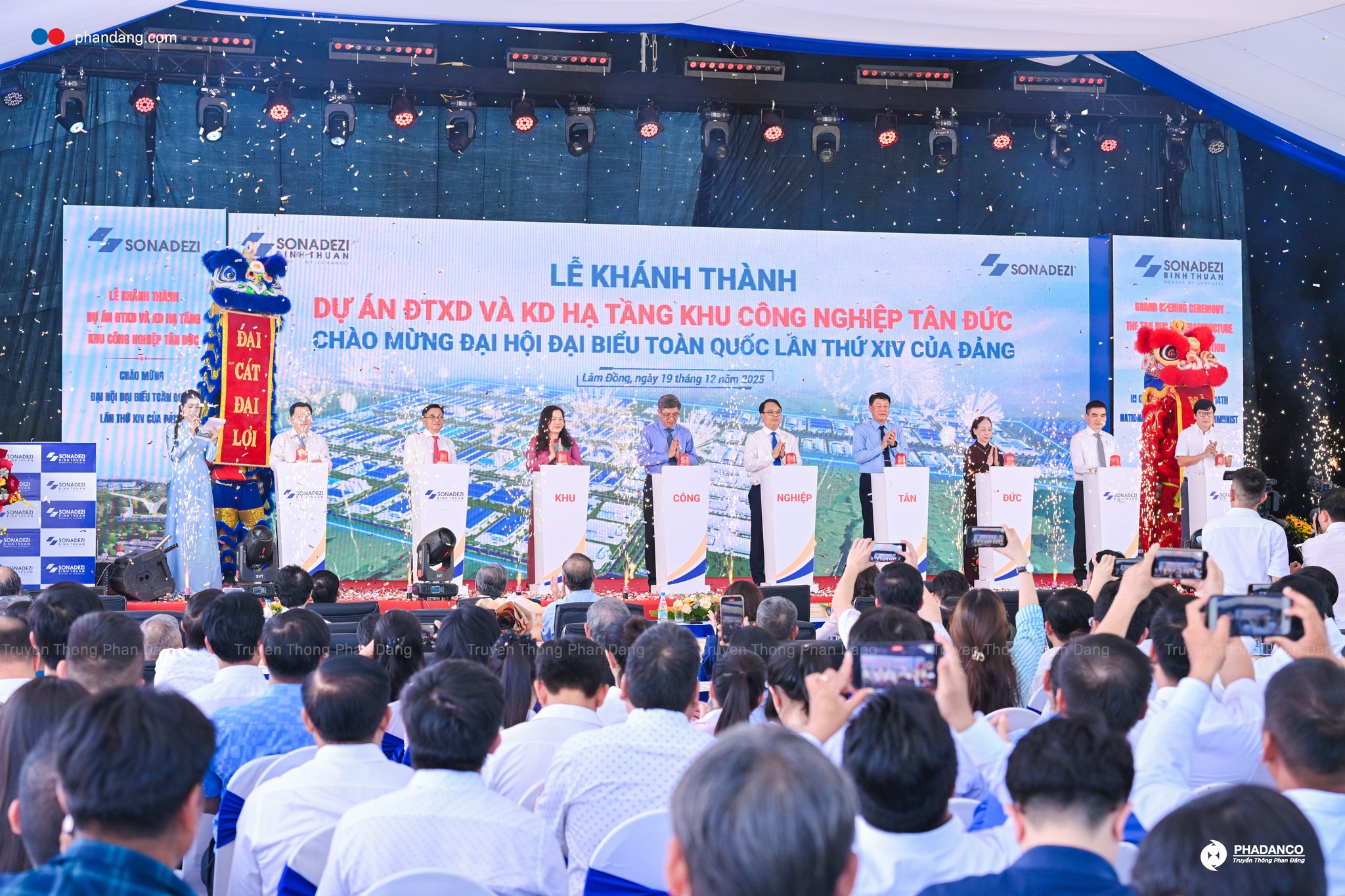 Lễ Khánh Thành Khu Công nghiệp Tân Đức - Sonadezi Bình Thuận 5 600277168 1292706346224818 7499824412136681581 n