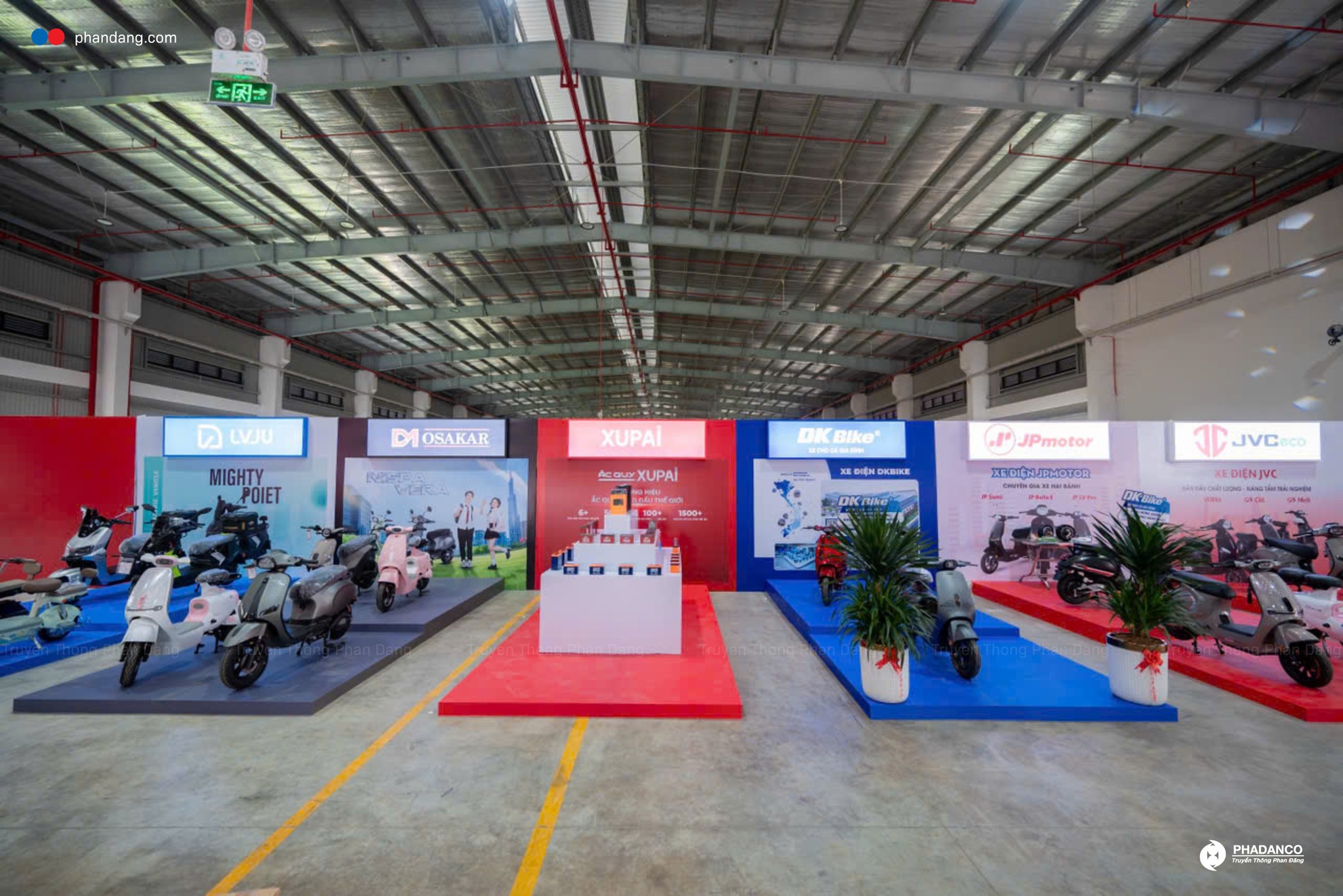 Lễ khánh thành nhà máy XUPAI Power Việt Nam | Truyền thông Phan Đăng 3 Gian hàng các đối tác XUPAI